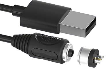 Επίχρυσος σύνδεσμος Pogo Pin αρσενικό-θηλυκό