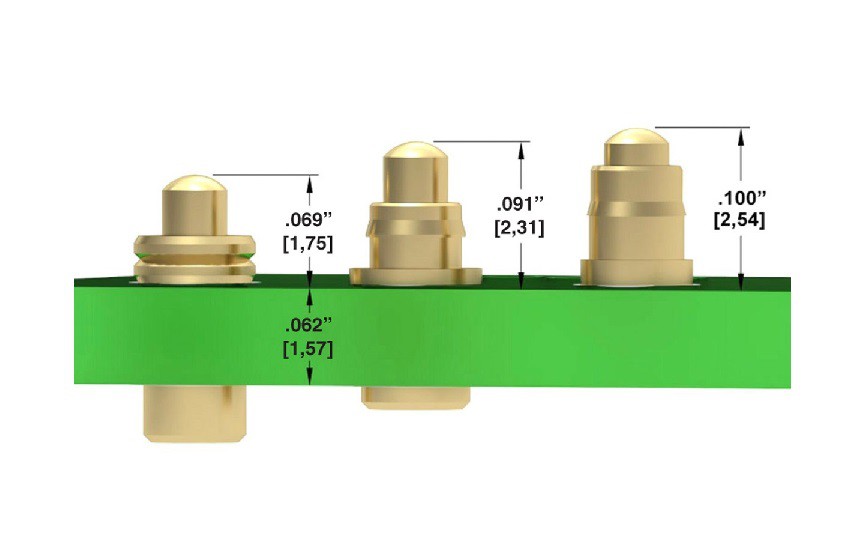 Ο ακροδέκτης Pogo του SMT PCB Connector