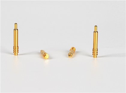 Επιχρυσωμένες καρφίτσες Pogo με ελατήριο