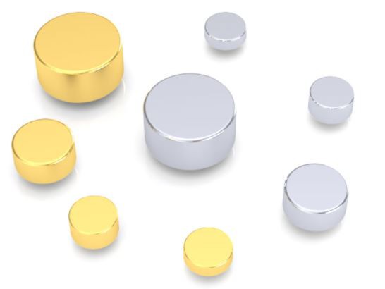 Μασίφ επιχρυσωμένο καρφίτσα Pogo