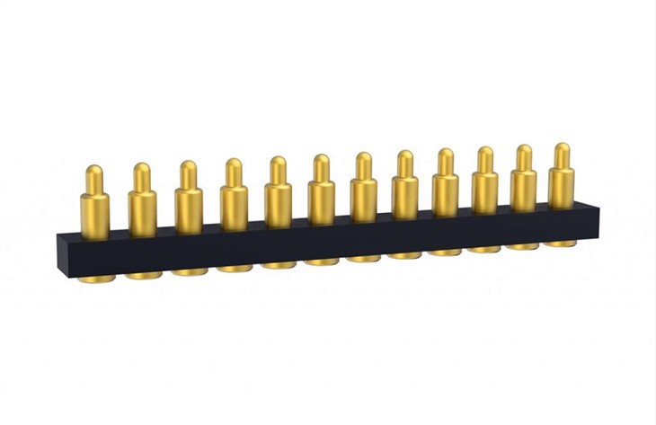 2 σειρές 6 συνδετήρες Pogo Pins Connector