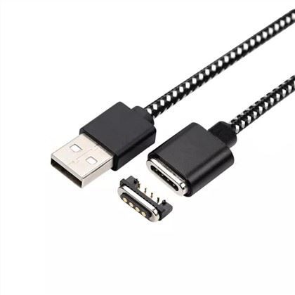 Καλώδιο φόρτισης με μαγνητικό Pogo Pin USB 4 ακίδων