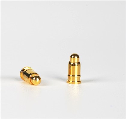 Επιχρυσωμένη καρφίτσα Pogo με ελατήριο