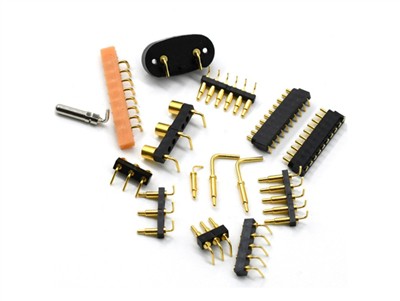 Αρσενικό και θηλυκό Δεξιά γωνία Pogo Pin Connector