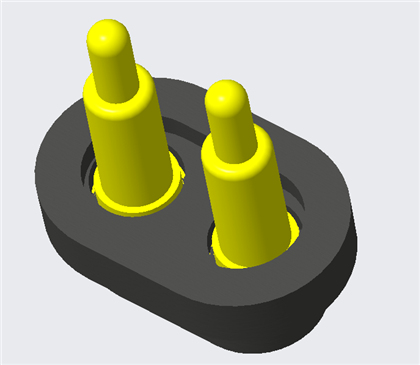 Αδιάβροχο αρσενικό και θηλυκό Pogo Pin Connector